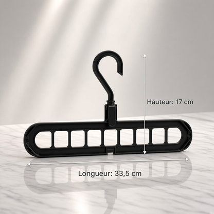 Pack de 3 cintres gain d'espace