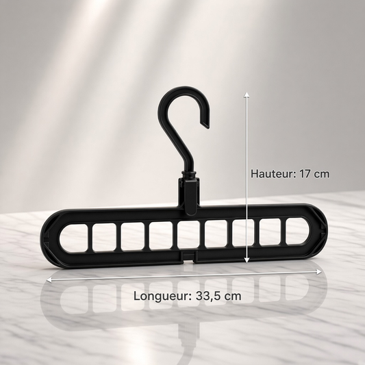 Pack de 3 cintres gain d'espace