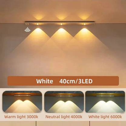Lampe LED Rechargeable à Détecteur de Mouvement – Éclairage Sans Fil pour Placard et Dressing