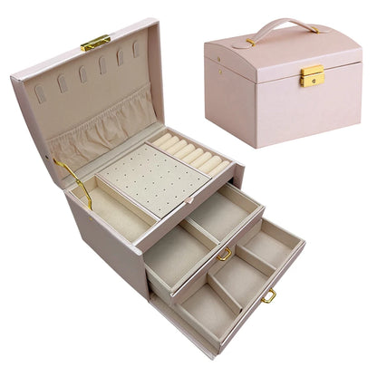 Coffret à Bijoux Premium 3 Étages