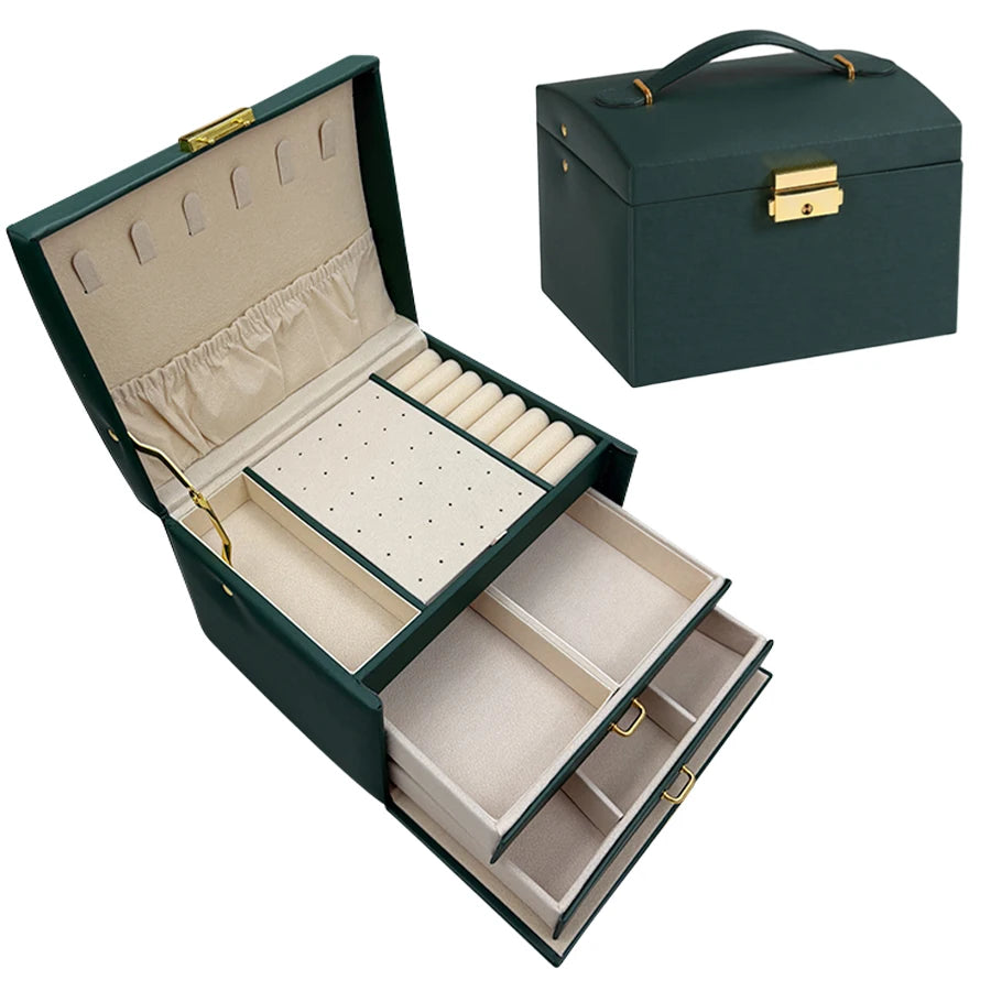 Coffret à Bijoux Premium 3 Étages