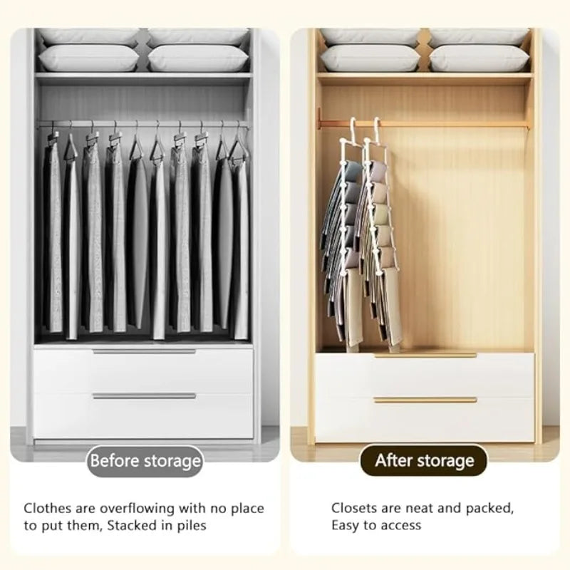 Cintre Multifonction pour Pantalons & Jeans