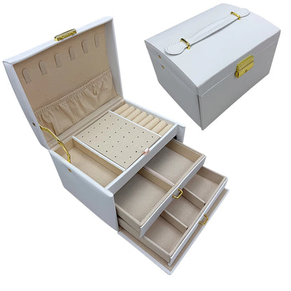 Coffret à Bijoux Premium 3 Étages