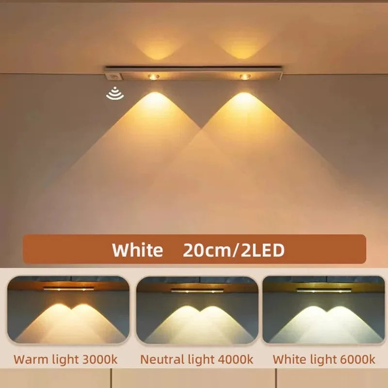 Lampe LED Rechargeable à Détecteur de Mouvement – Éclairage Sans Fil pour Placard et Dressing