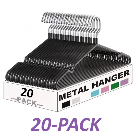 Lot de 20 Cintres en Métal