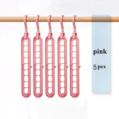 Cintre Organisateur Pliable 9 Trous