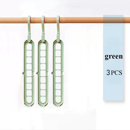 Cintre Organisateur Pliable 9 Trous