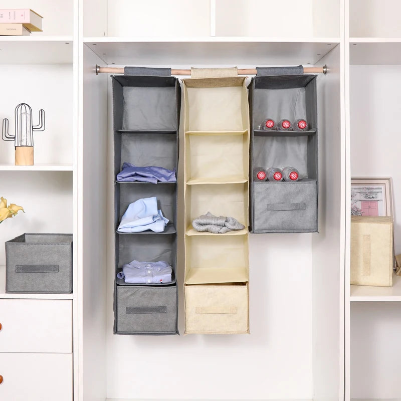 Rangement Suspendu pour Vêtements – Avec Tiroirs