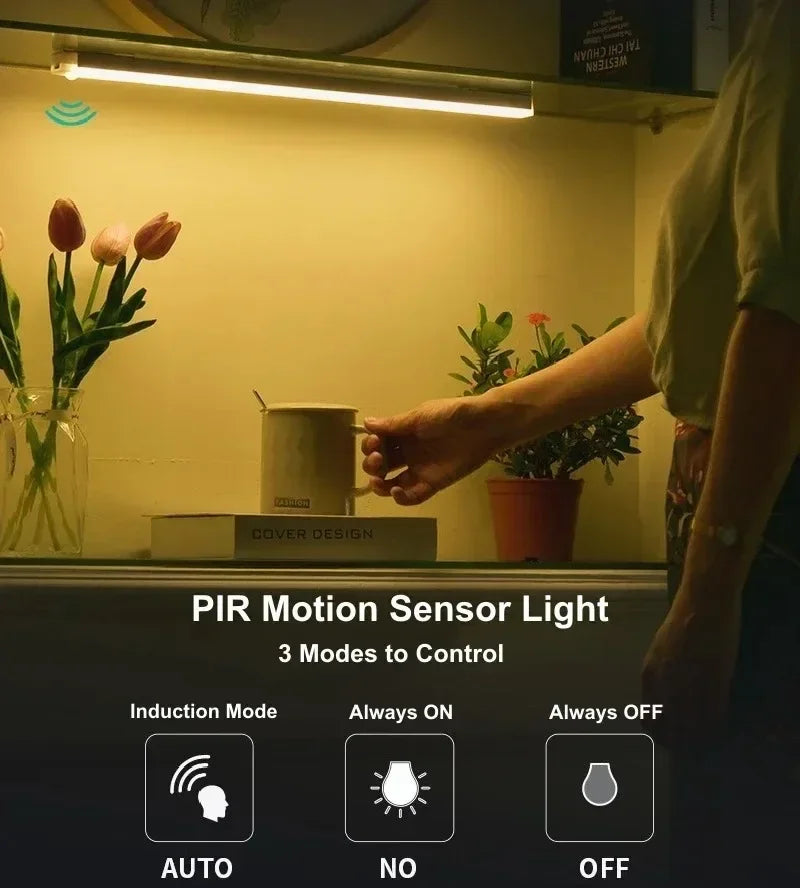 Lampe LED Sans Fil avec Détecteur de Mouvement