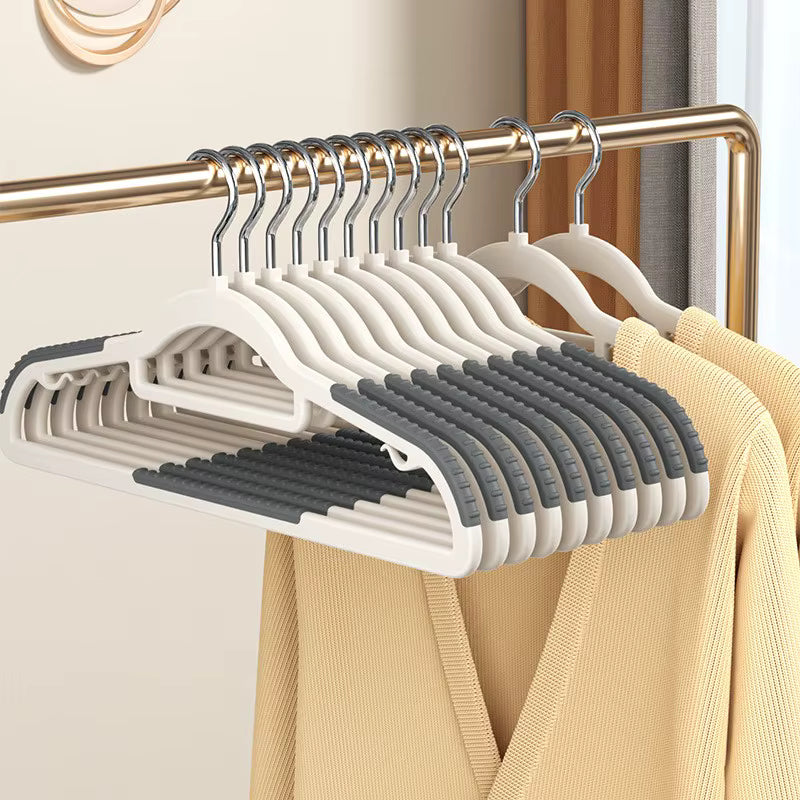 Cintres Multifonctions Antidérapants – Lot de 10